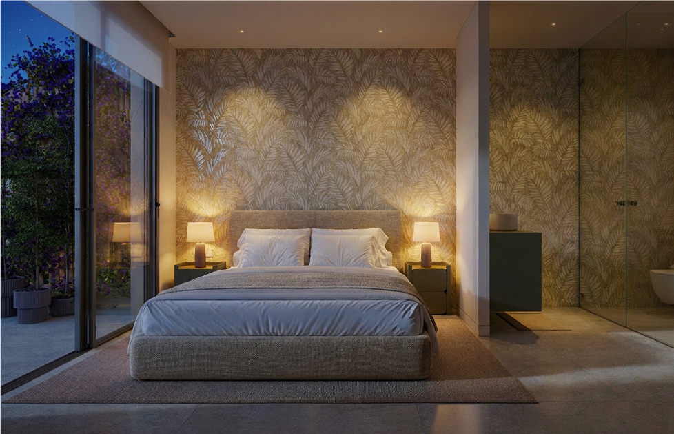 Palmwave caracteristicas habitación de noche