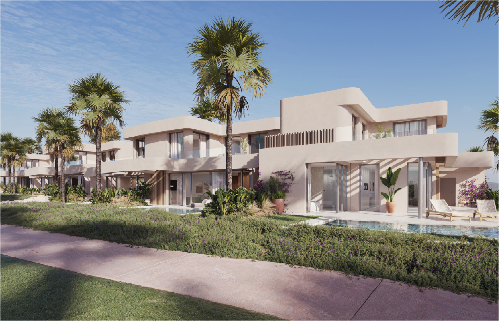 Villas six nature visor exterior