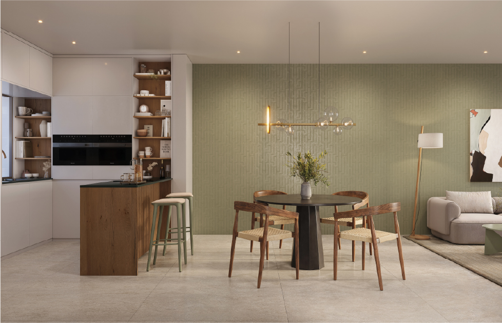 Salón cocina apartamentos Palmwave