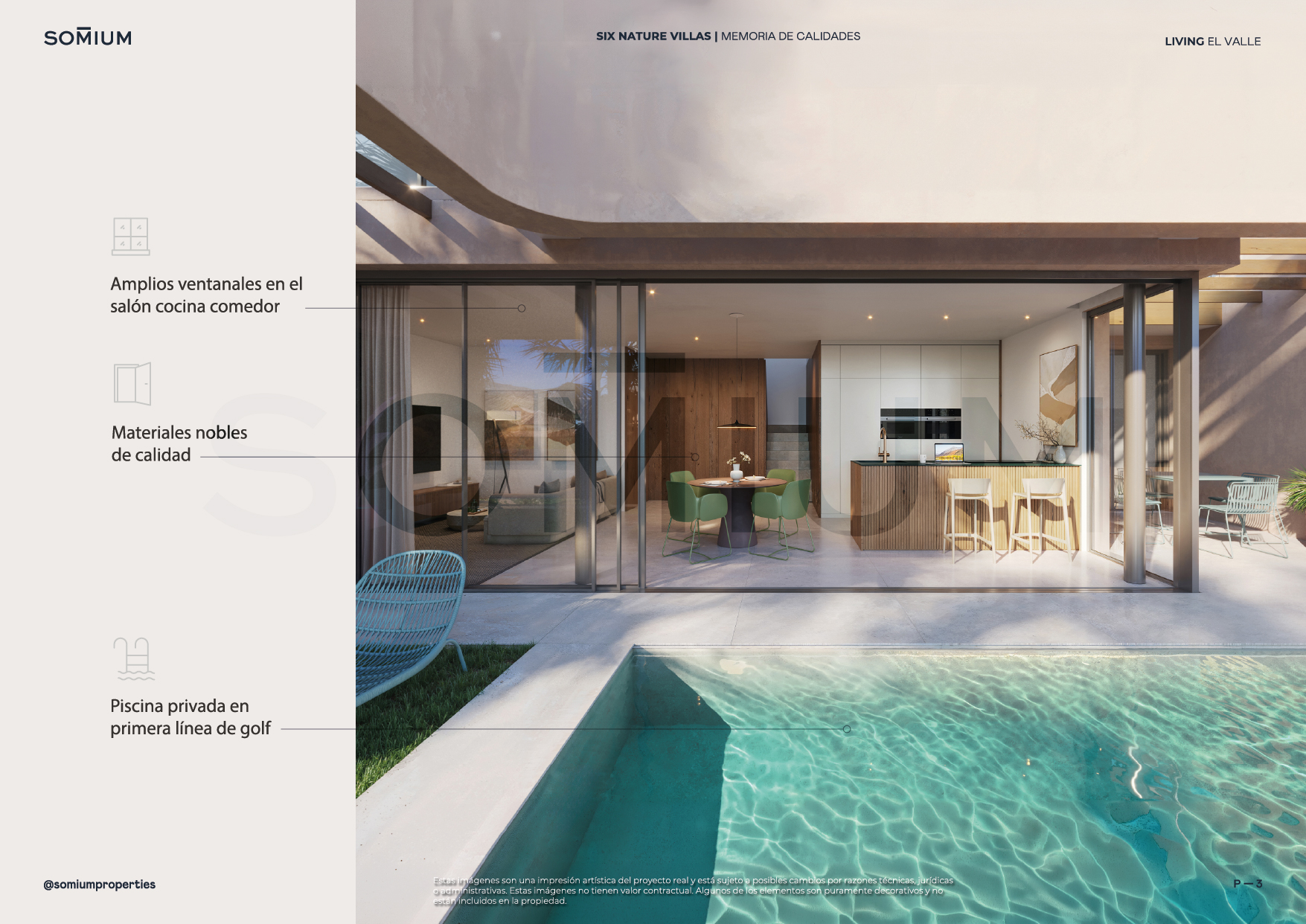 El Valle Residences Memoria Calidades Villas Castellano 3