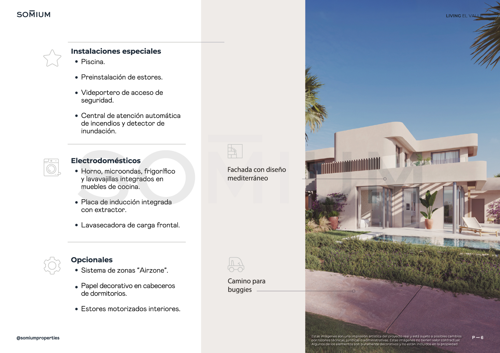 El Valle Residences Memoria Calidades Villas Castellano 6