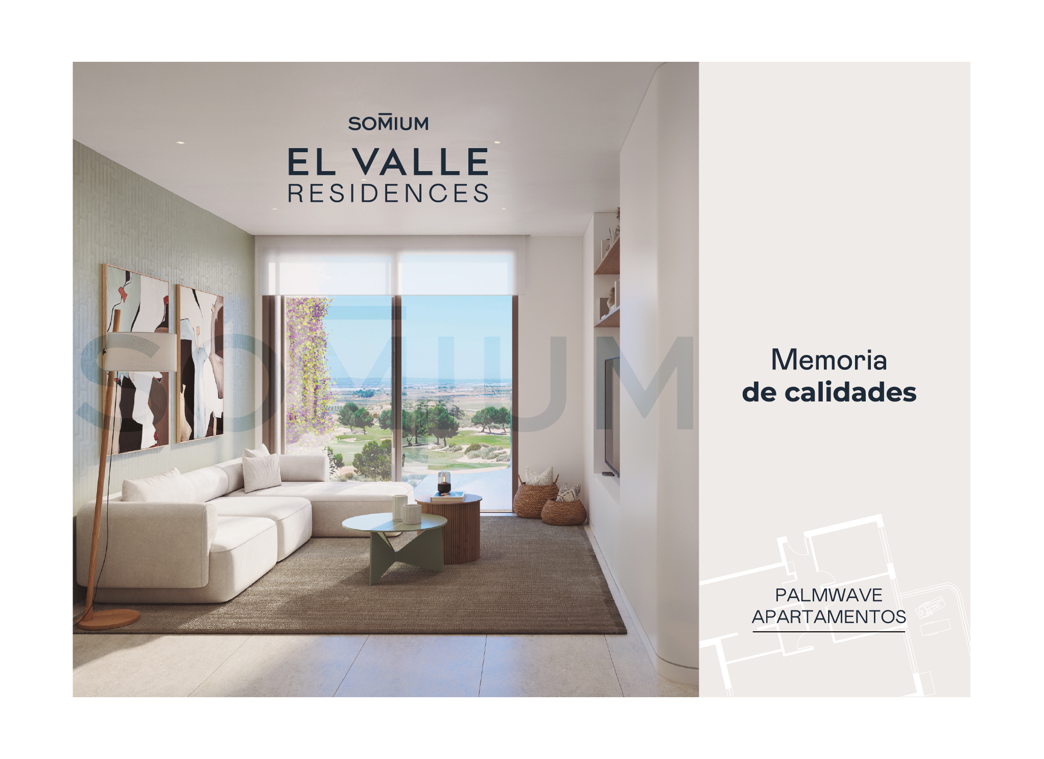 El Valle Residences Memoria calidades Apartamentos Palmwave Castellano 1
