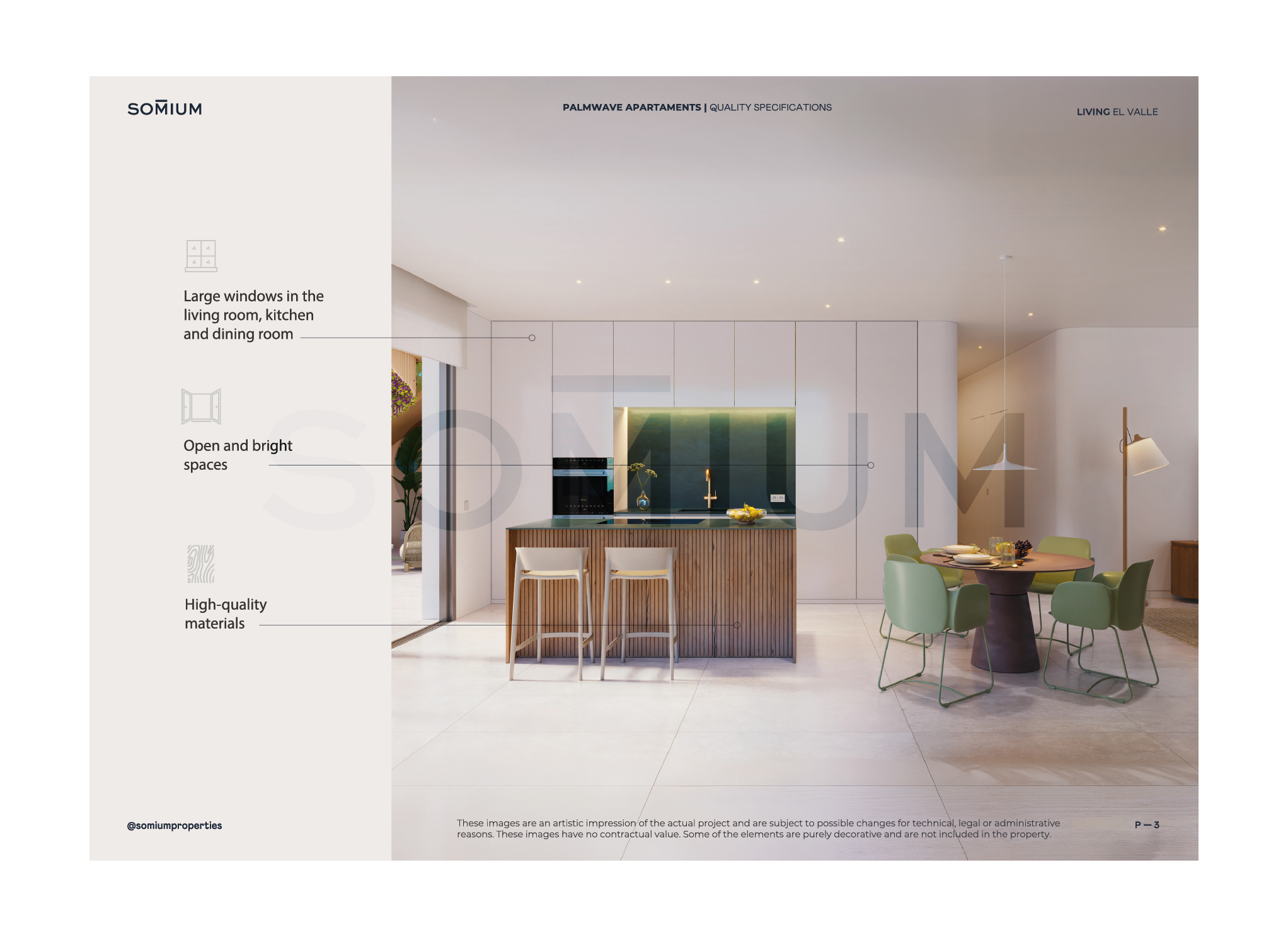 El Valle Residences Memoria calidades Apartamentos Palmwave English 3