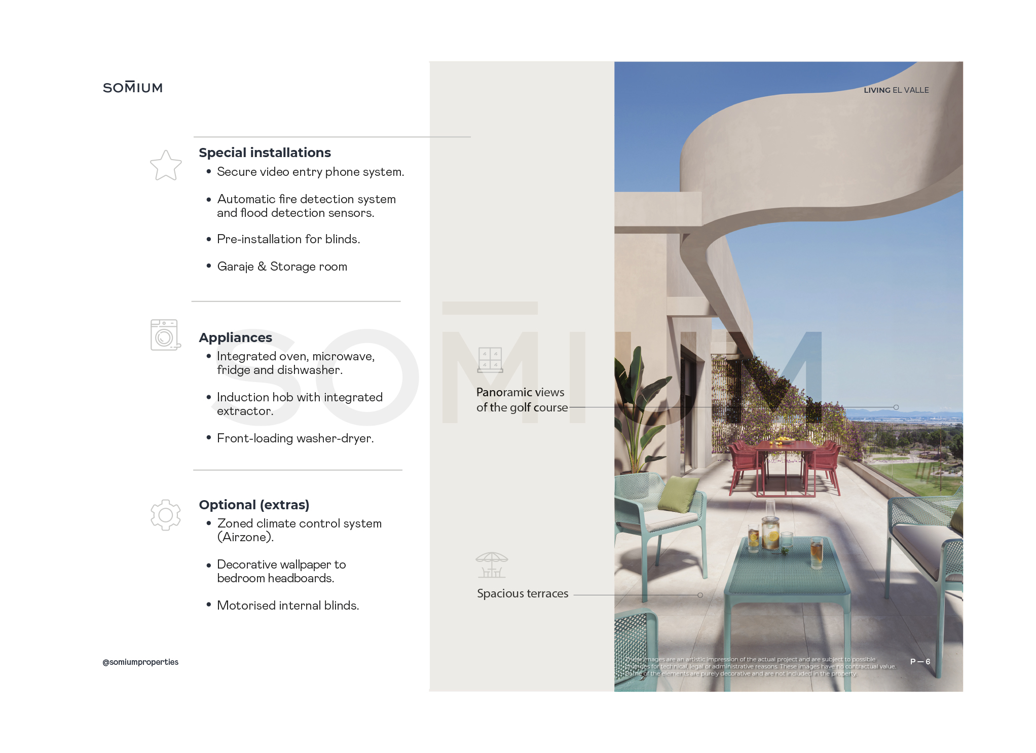 El Valle Residences Memoria de calidades Apartamentos_castellano