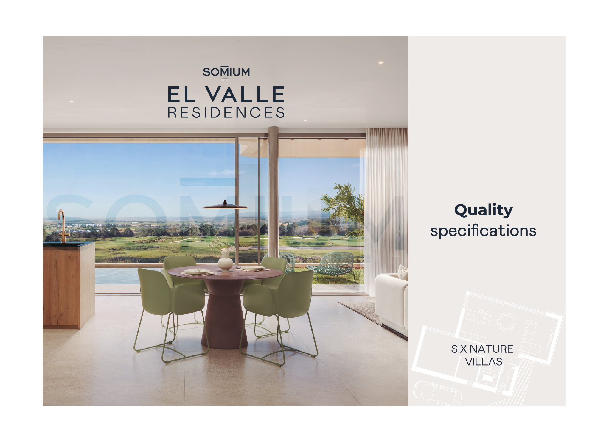 El Valle Residences Memoria calidades Villas Six Nature English 1