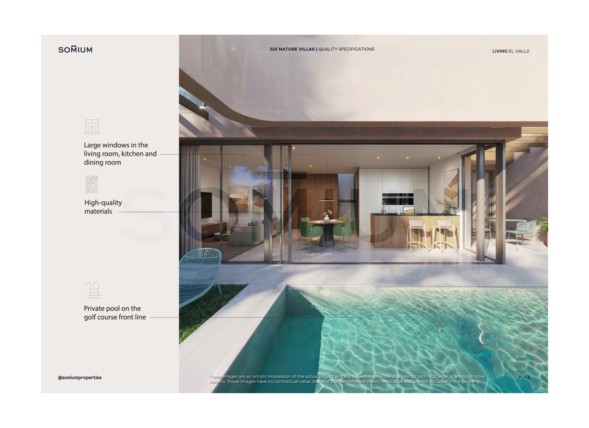 El Valle Residences Memoria calidades Villas Six Nature English 3