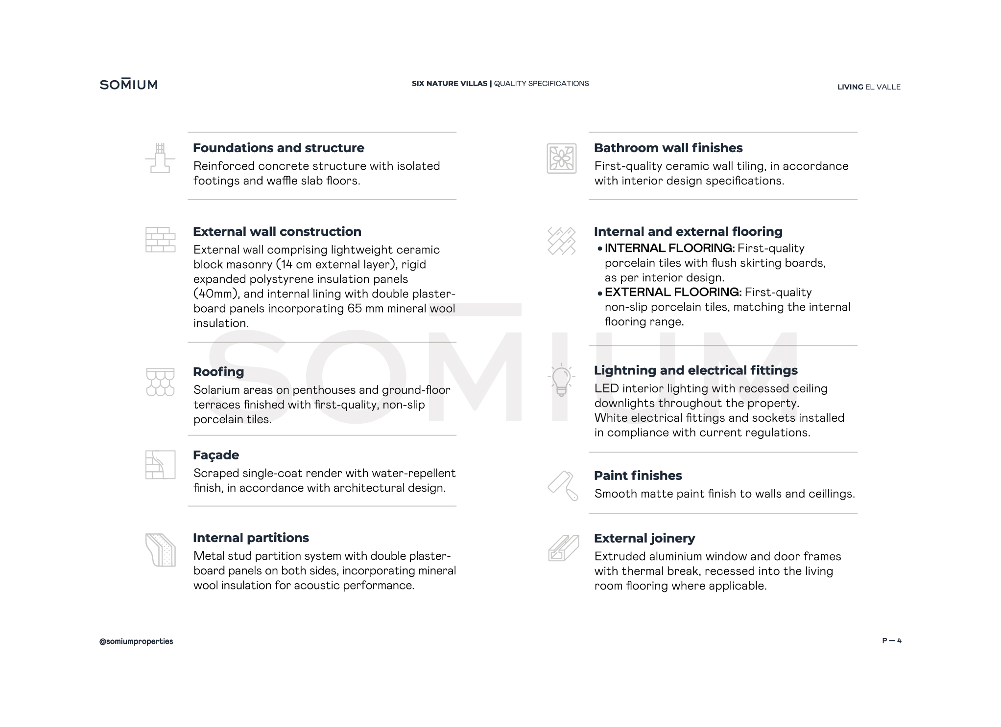 El Valle Residences Memoria calidades Villas Six Nature English 4